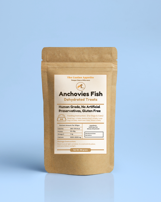 Dehydrated Anchovy Fish Treats