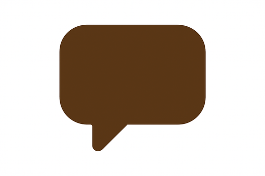 Chat icon in color #603913