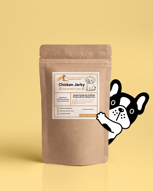 Dehydrated Chicken Jerky for Dogs