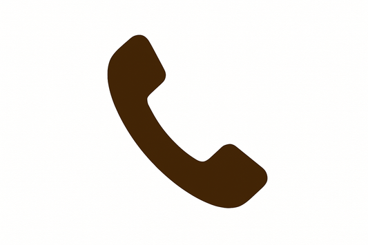 Phone icon in color #603913